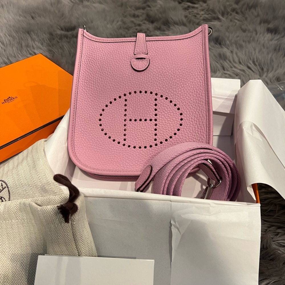 Authentic Brand New Hermès mini Evelyn NIB